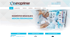 Desktop Screenshot of genoprimer.com.br